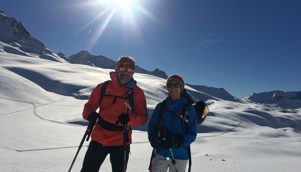 Anne-Catherine Péchinot, découverte du ski de randonnée Anne-Catherine Péchinot, découverte du ski de randonnée
